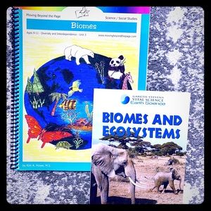 Homeschooling workbook & coordinating book.